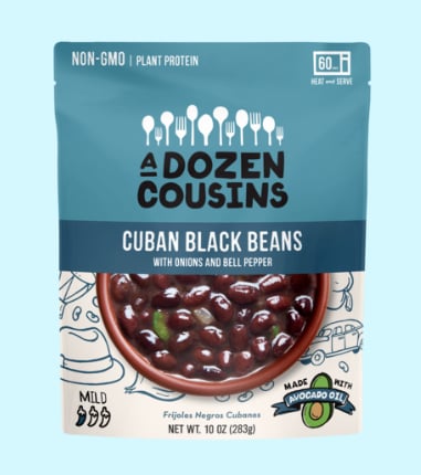A Dozen Cousins Cuban Black Beans
