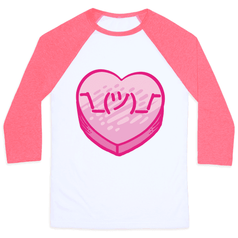 Look Human's Shrug Heart Tee