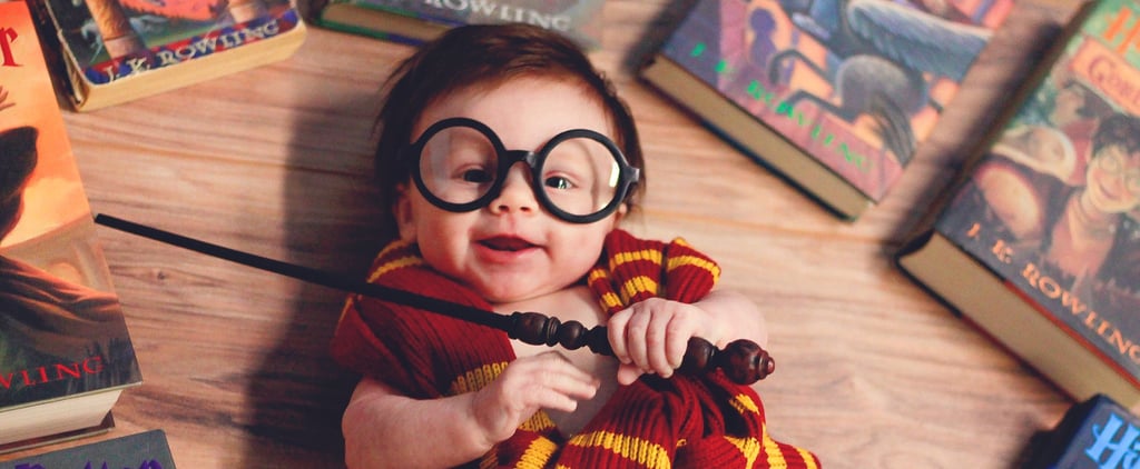 Newborn Harry Potter Baby Photo Shoot