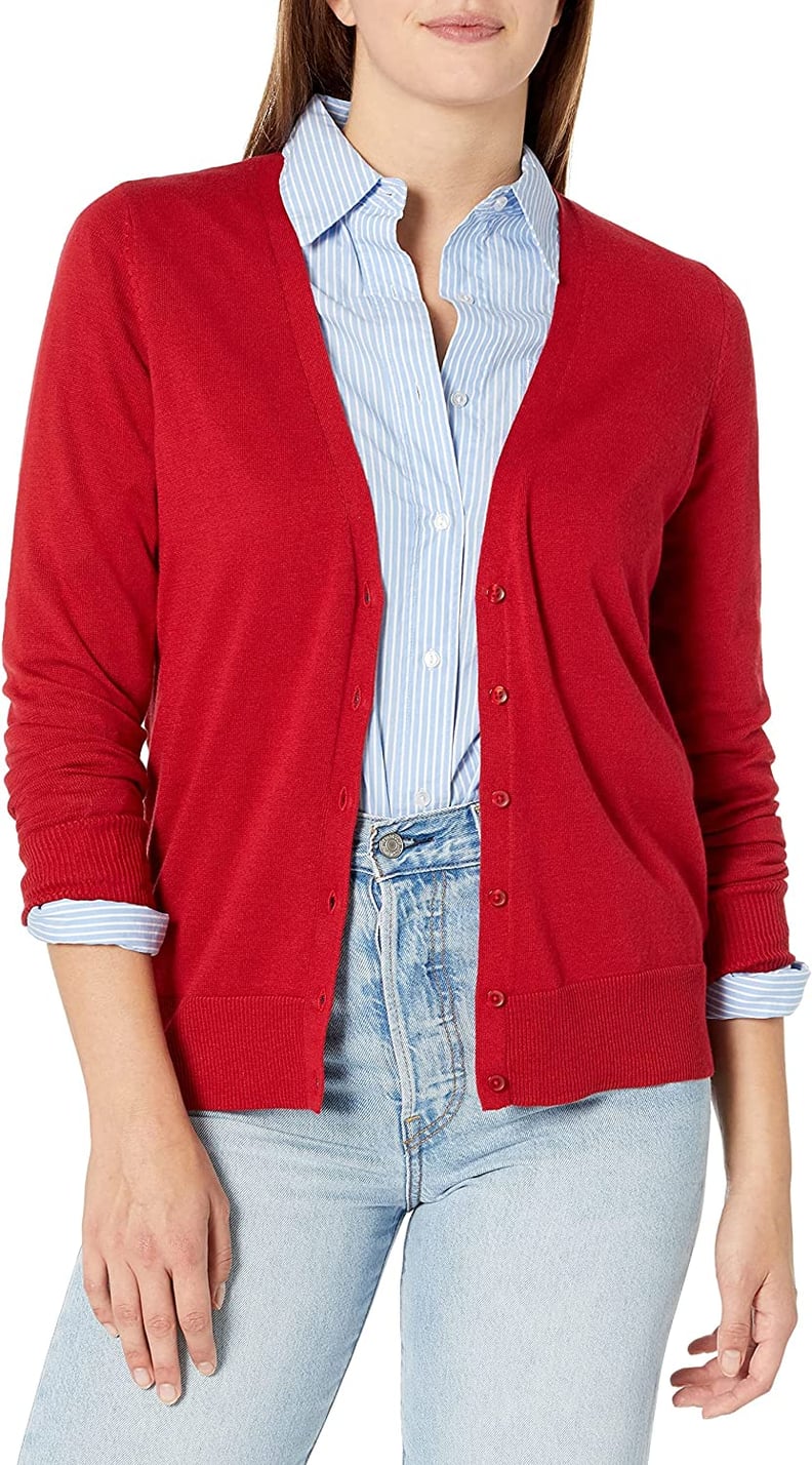 J. Jill Women's Ribbed Open Front Cardigan Sweater Size 2X Plus Red in 2023