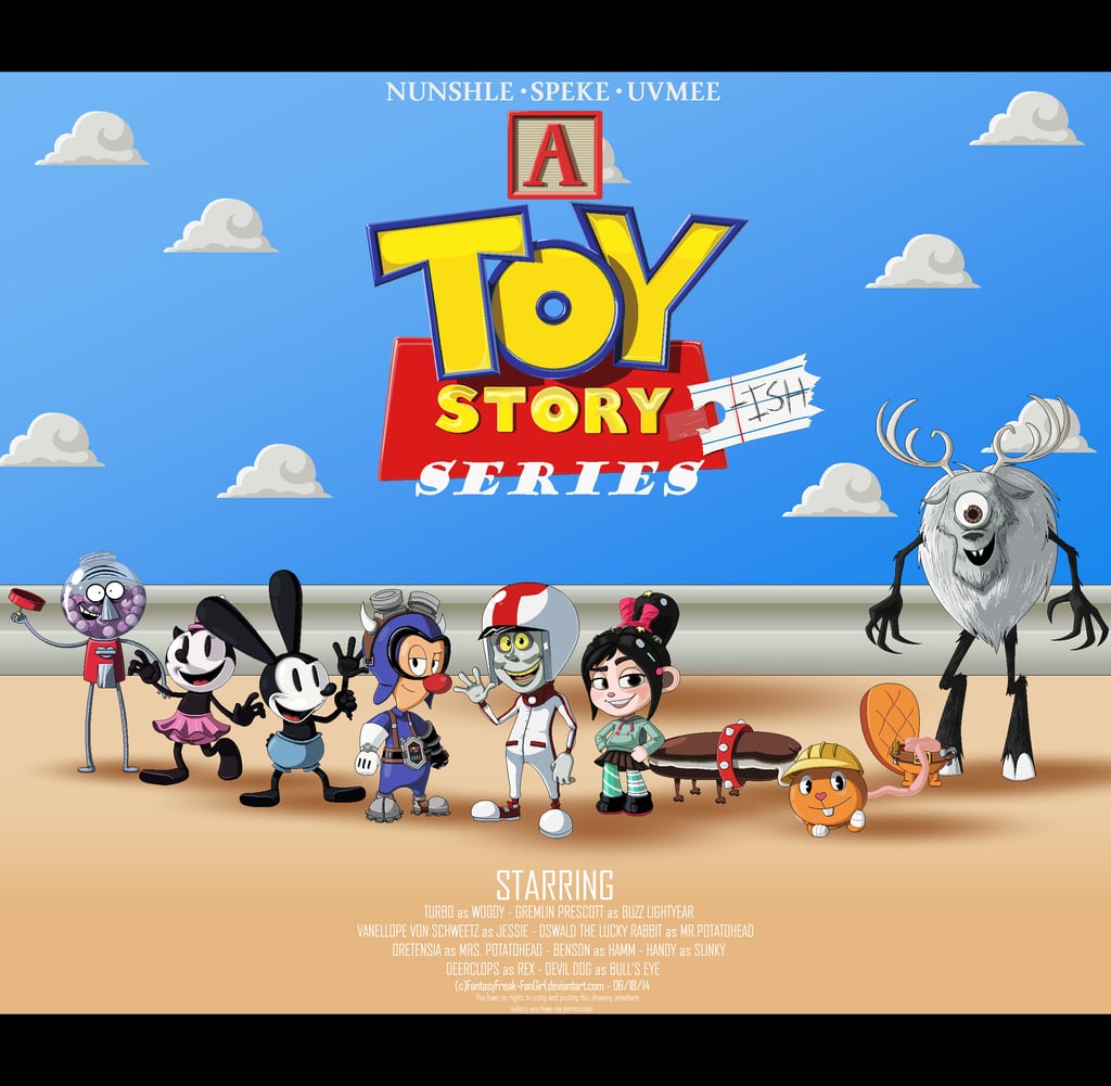 A Toy Story-Ish Series Poster