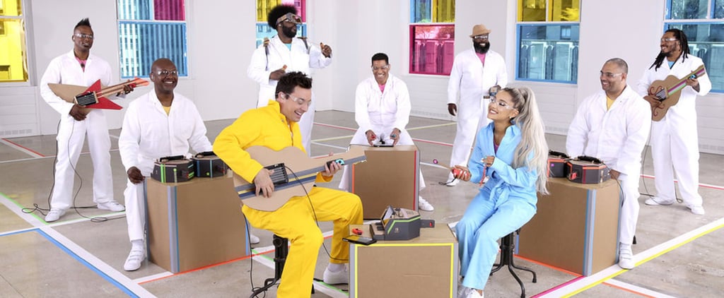Ariana Grande Sings "No Tears Left to Cry" Nintendo Labo