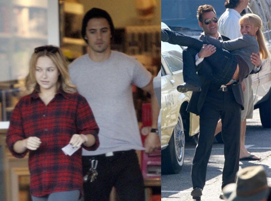 Photos of Hayden Panettiere Shopping with Milo Ventimiglia POPSUGAR