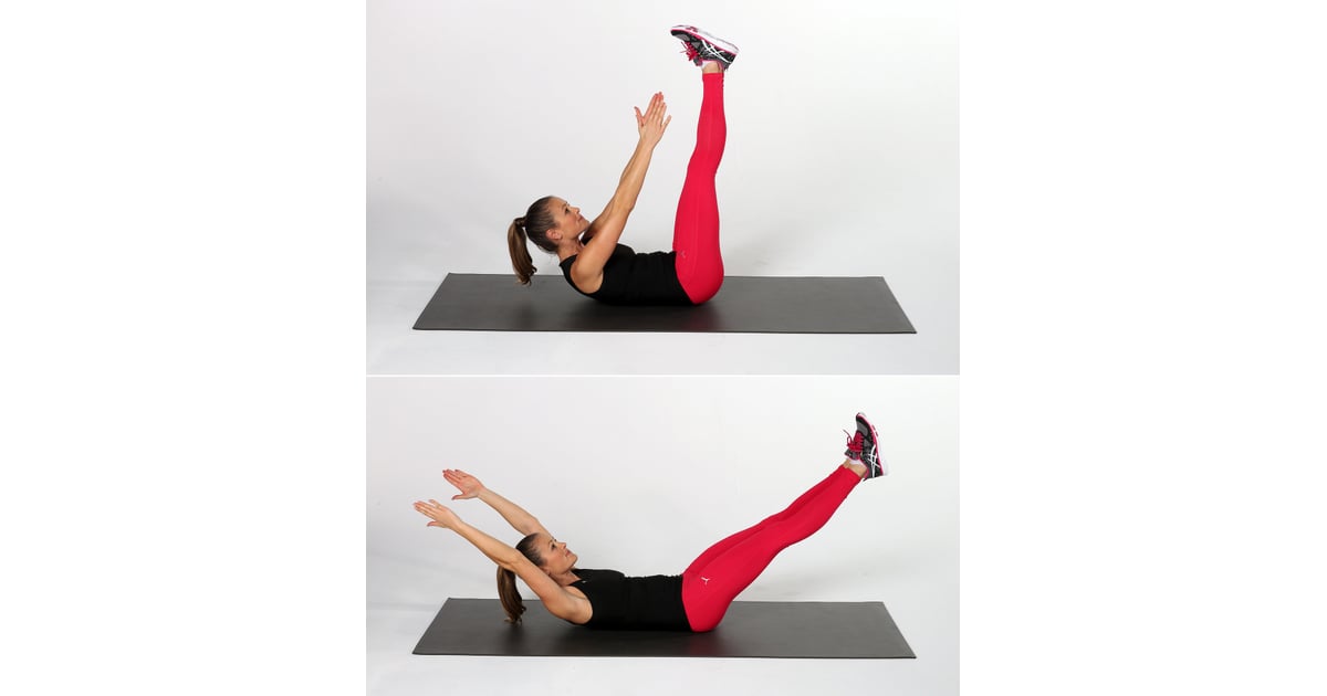 V Crunch 3 Minute Ab Workout Popsugar Fitness Photo 4