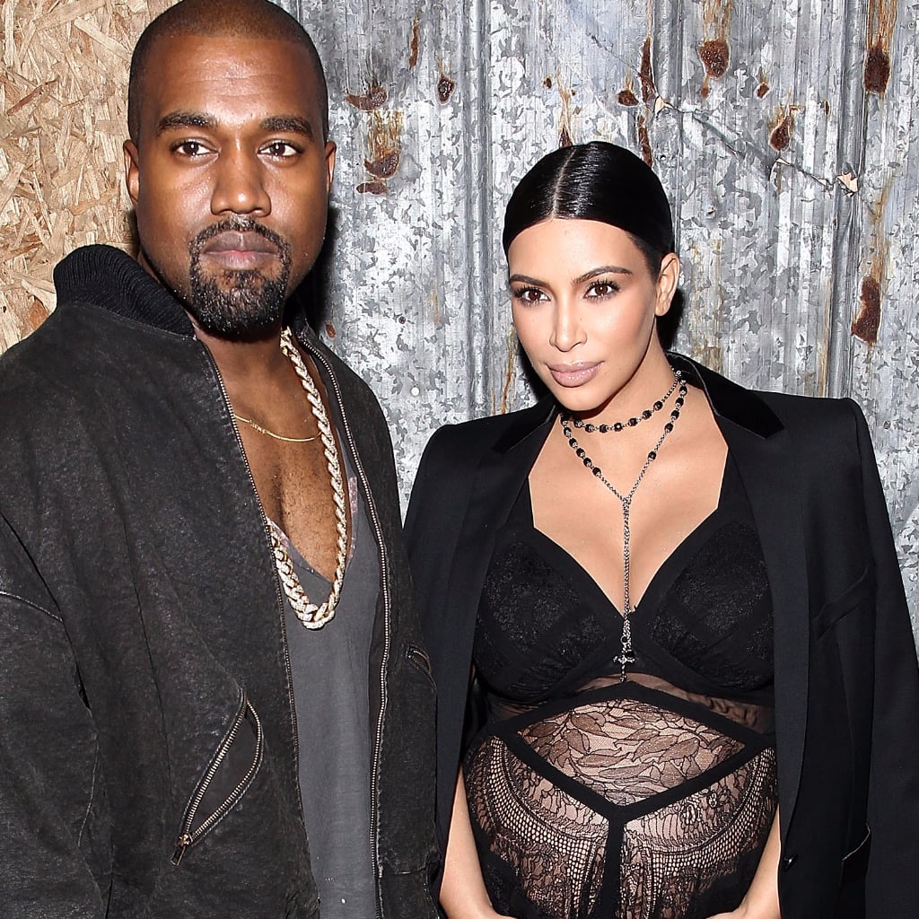 Kim Kardashian Gold Necklace Instagram Popsugar Fashion