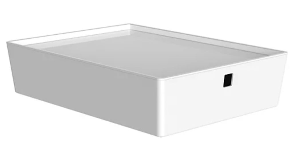 Simply Essential Shallow Stackable Storage Box