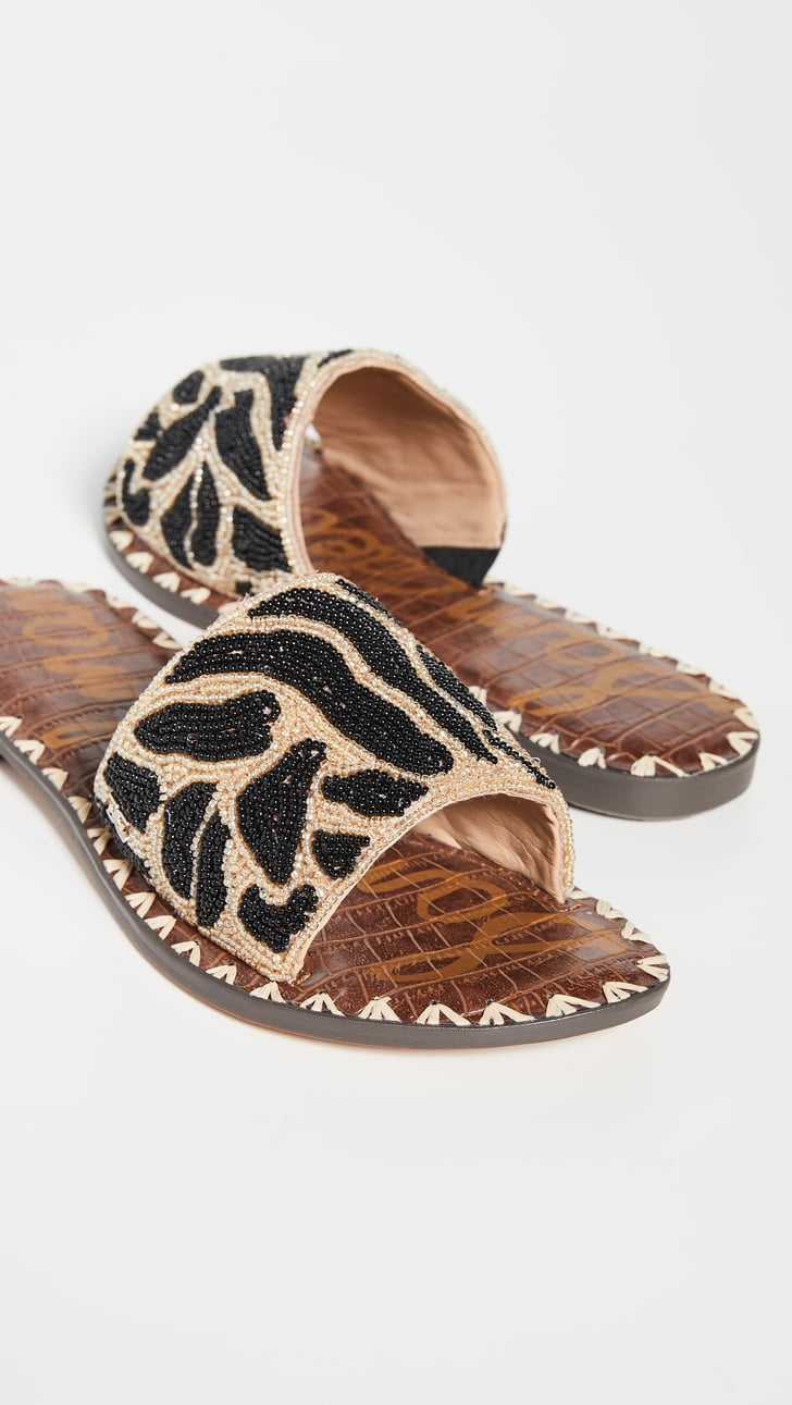 Sam edelman gunner slide hotsell leopard