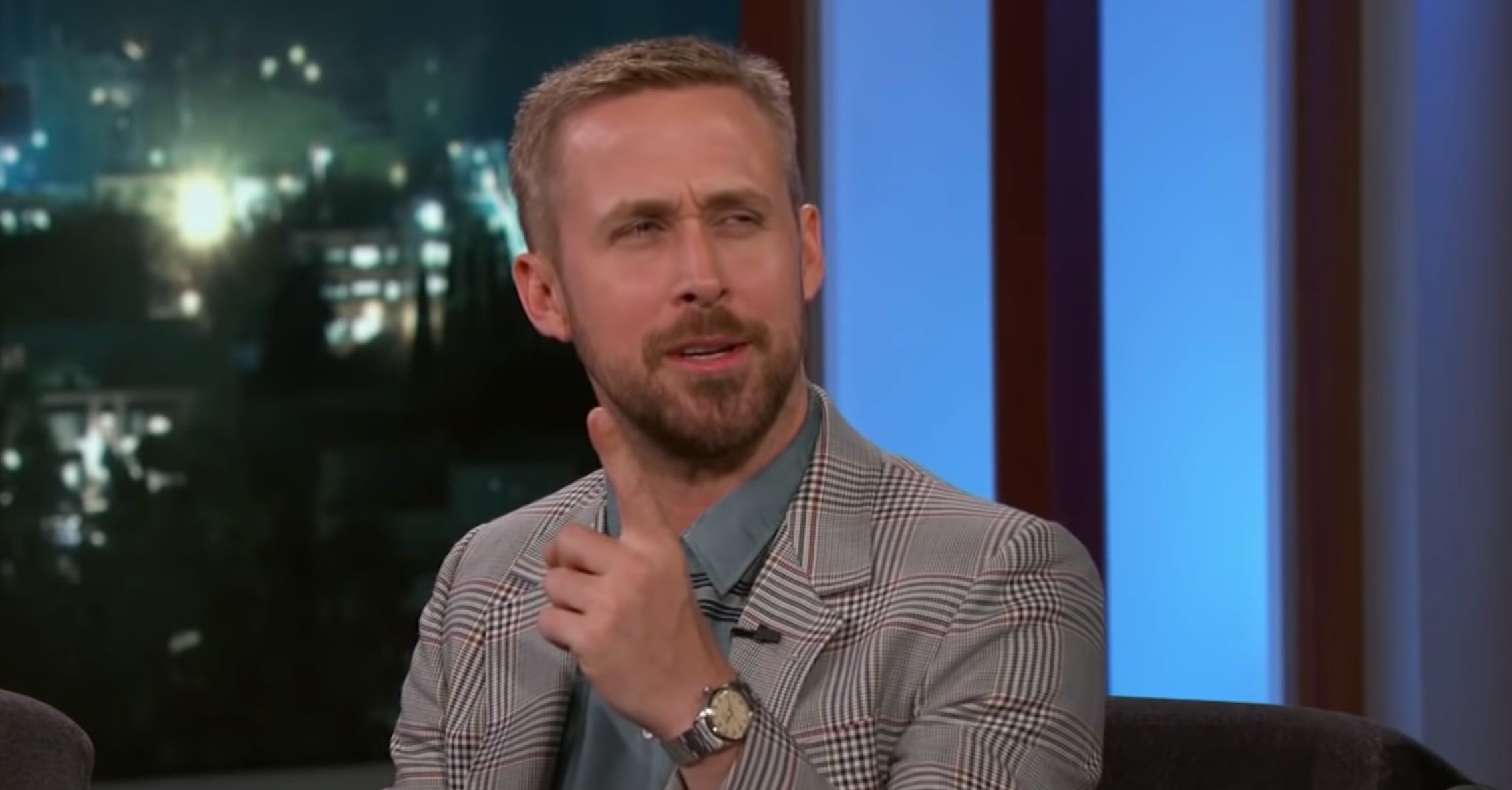 Ryan Gosling on First Man and His Kids on Jimmy Kimmel PS Family