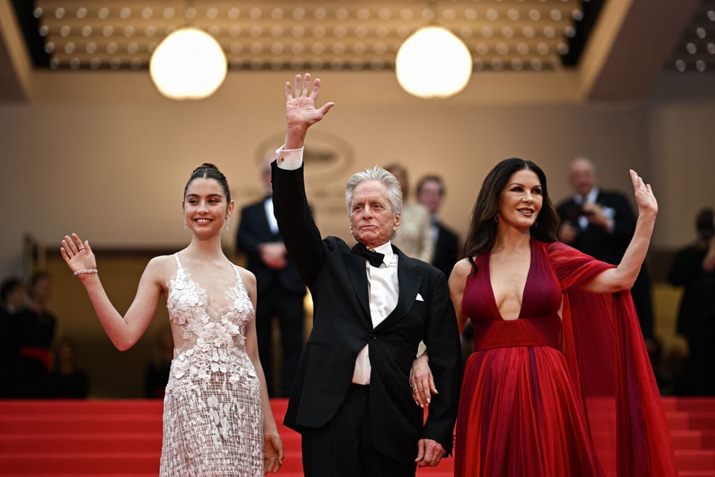 Catherine Zeta-Jones and Michael Douglas' Daughter at Cannes