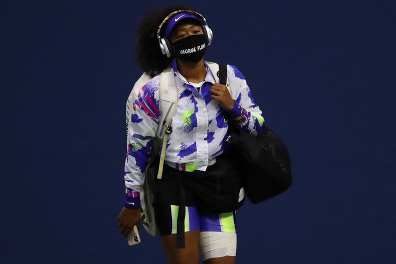 Naomi Osaka Wears a George Floyd Mask For the Quarterfinals of the US Open