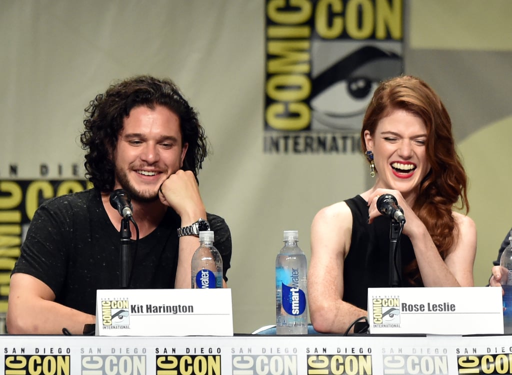 Later, at the Game of Thrones Panel, They Couldn't Even Contain Themselves Next to Each Other