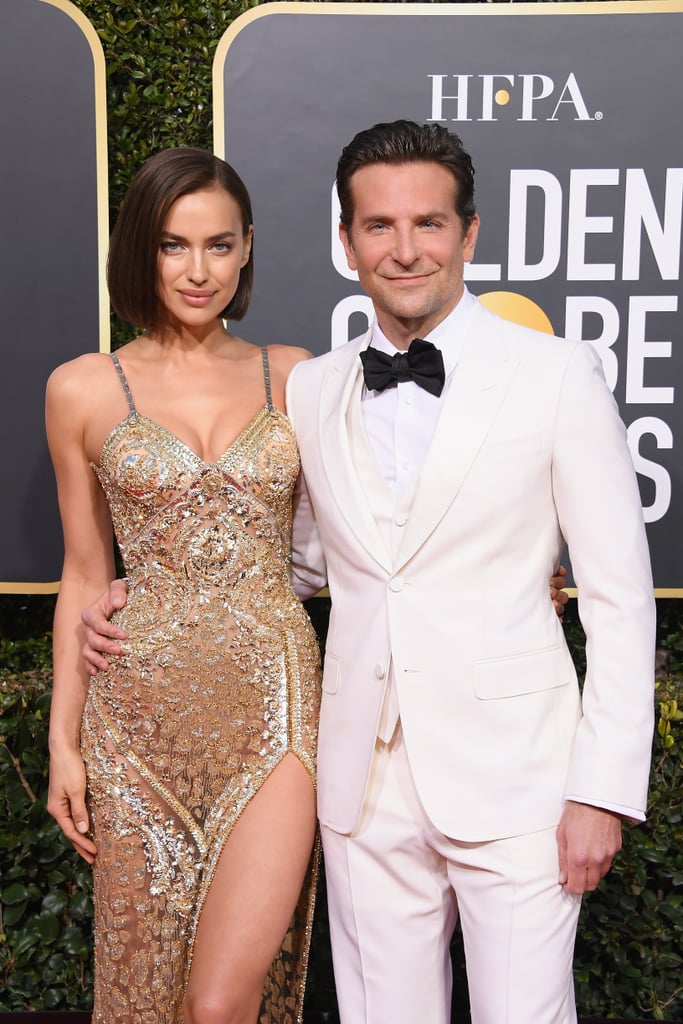 Bradley Cooper and Irina Shayk at the 2019 Golden Globes