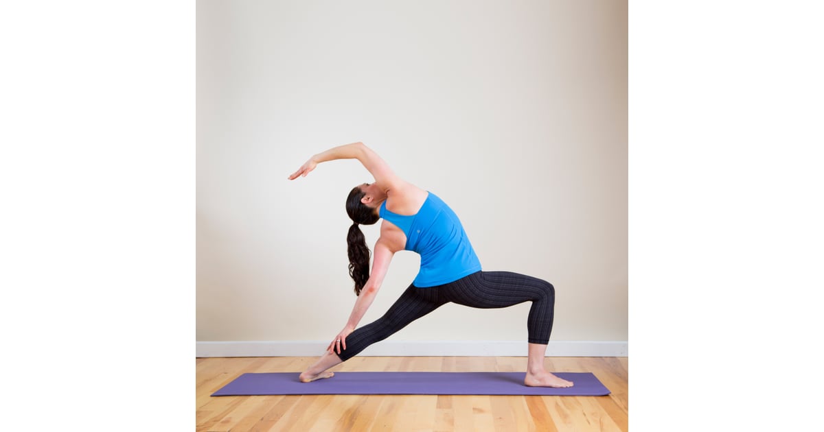 Crescent Moon Pose (Reverse Warrior) | Best Yoga Poses For Office ...
