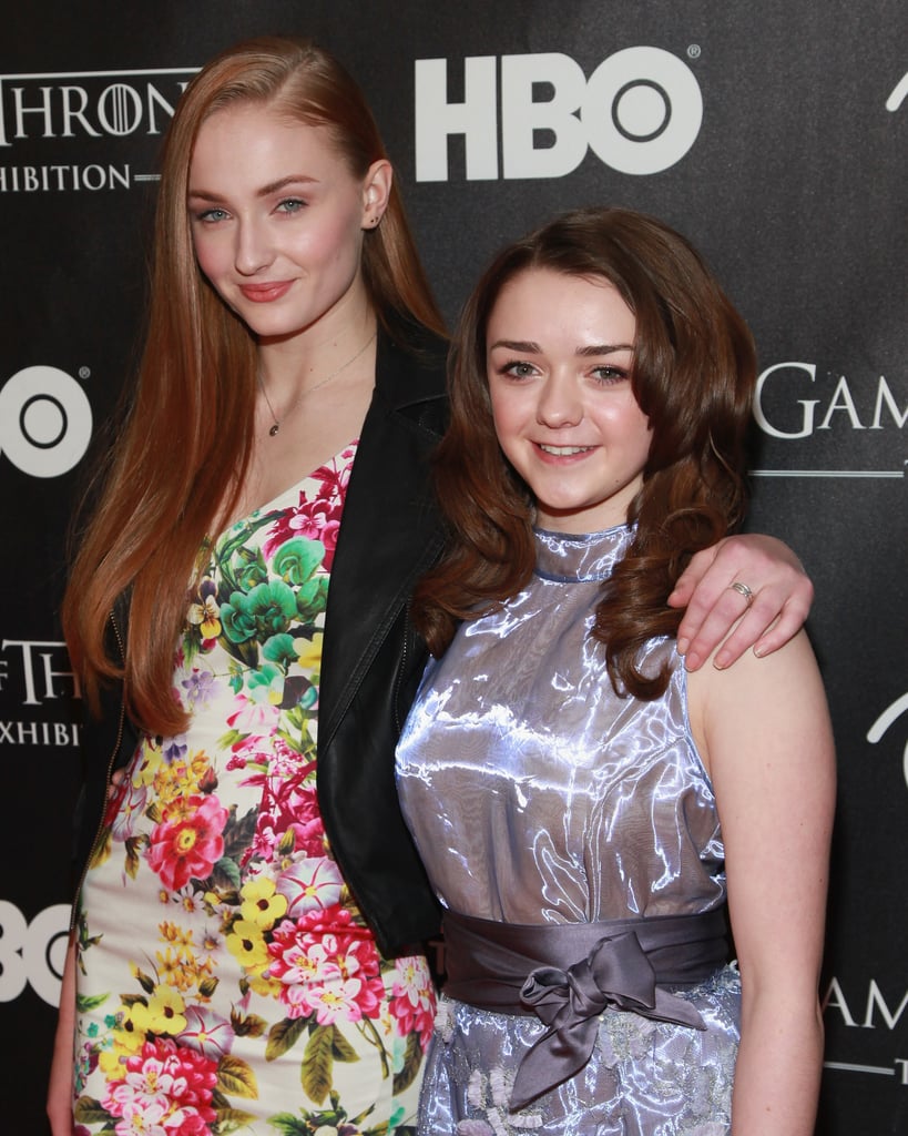 Maisie Williams and Sophie Turner Glamour UK Interview 2019