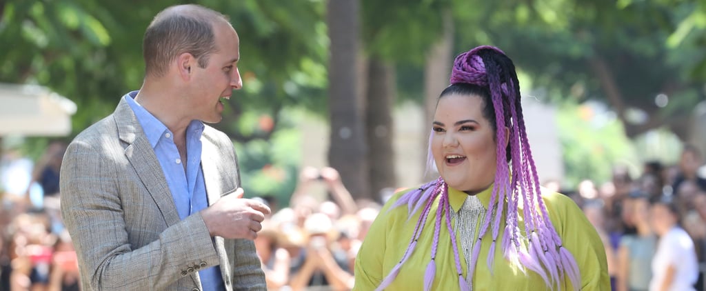 Prince William Meeting Eurovision Winner, Netta Barzilai