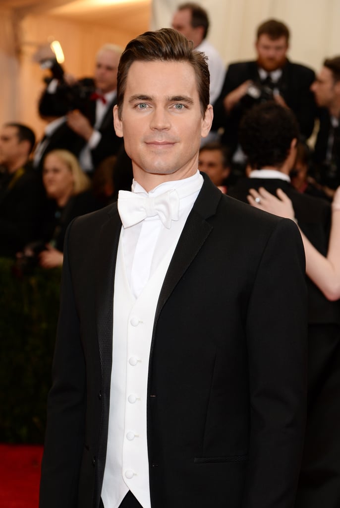 Matt Bomer looked like an actual Ken Doll in his tuxedo.