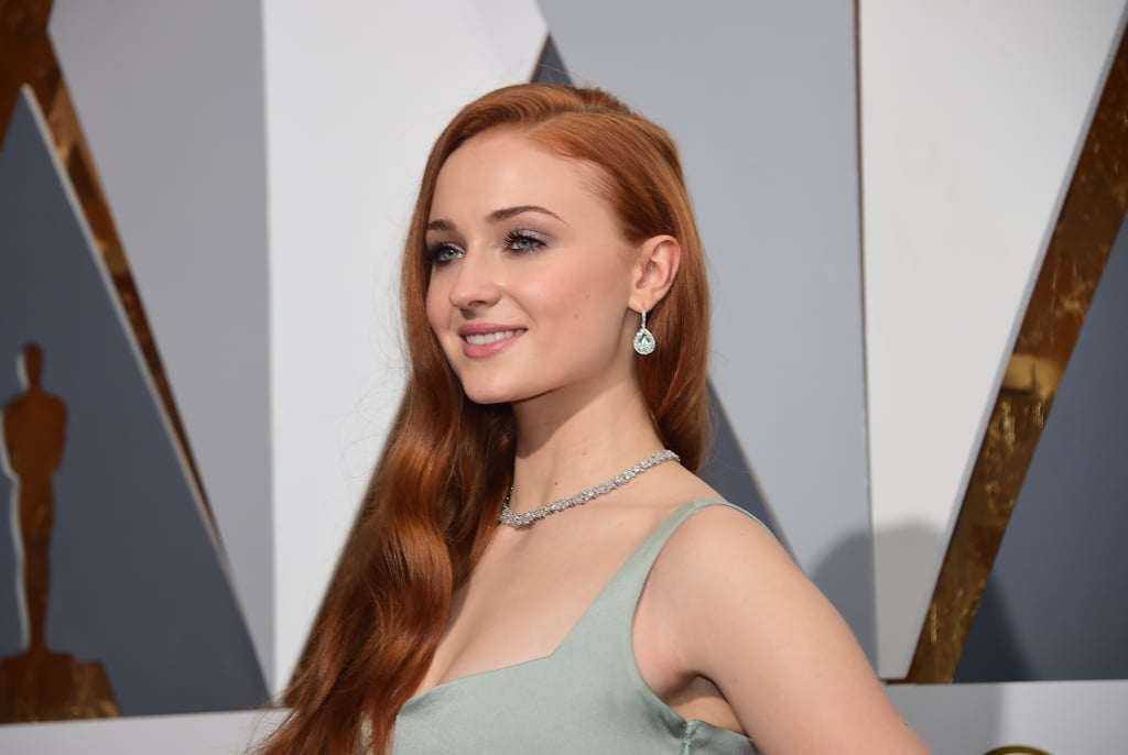 Sophie Turner's Hair at the 2016 Oscars