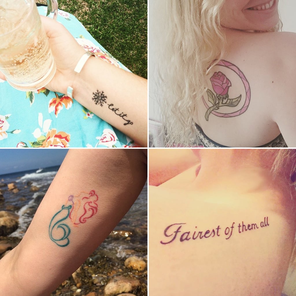 Disney Princess Tattoos Popsugar Australia Love And Sex