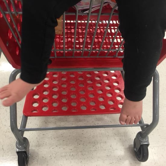 Mom Shamed For Barefoot Toddler