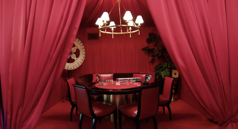 Cara Delevingne's Poker Room