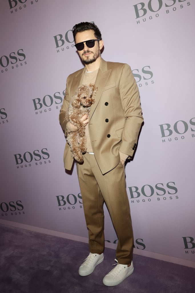 Orlando Bloom at the Boss Fall 2020 Show