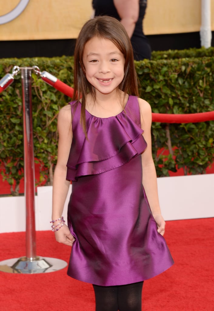 Aubrey Anderson-Emmons smiled big for the cameras. | Modern Family Cast ...