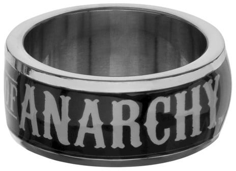 Stainless Steel Logo Ring ($30)