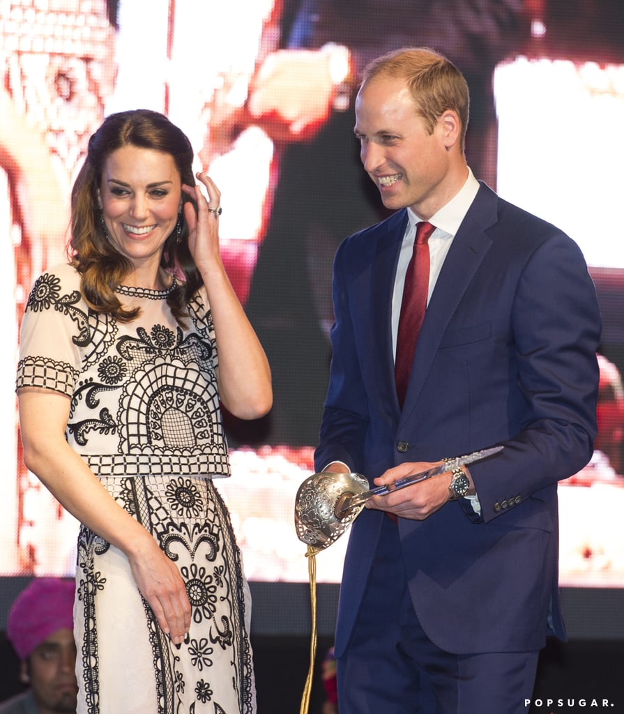 Kate Middleton and Prince William Queen's Party India 2016