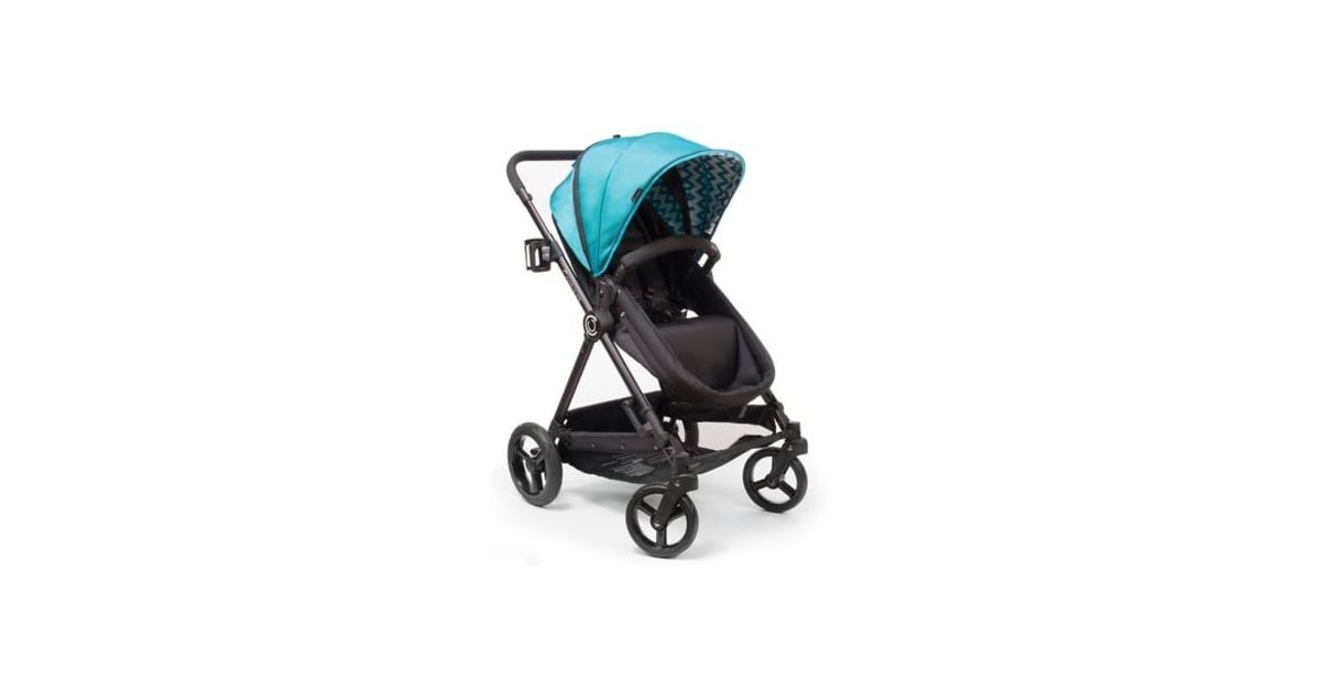 contours bliss 4 in 1 stroller in laguna blue