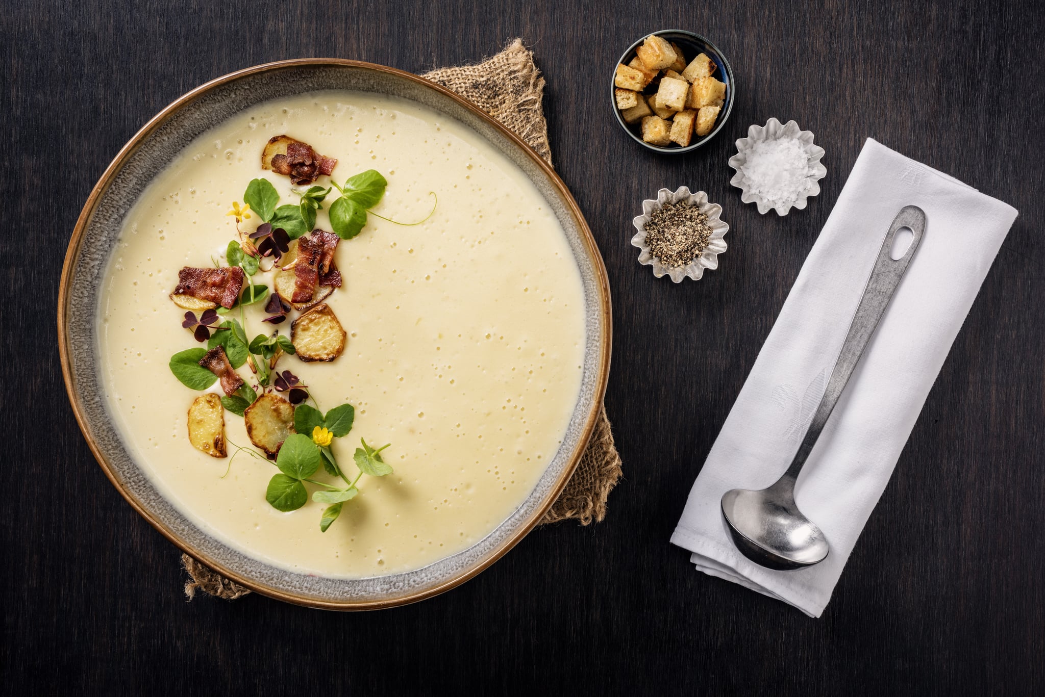 potato leek soup recipe from Ina Garten