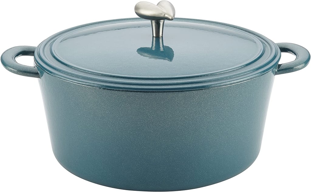 A Dutch Oven: Ayesha Curry Cast Iron Enamel Dutch Oven