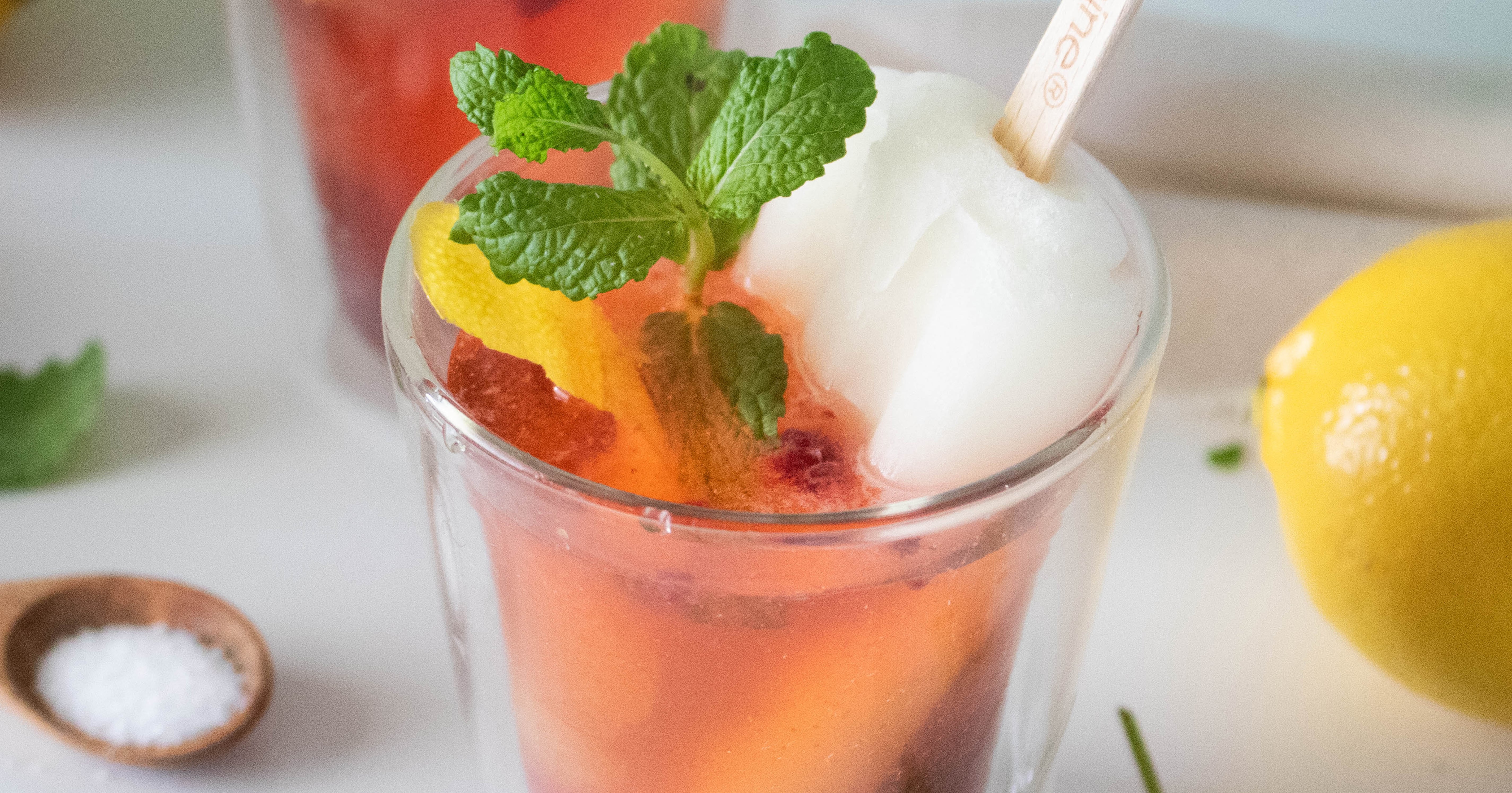 Toast to the End of Summer With This Zesty Frozen Fruit Bar Cocktail