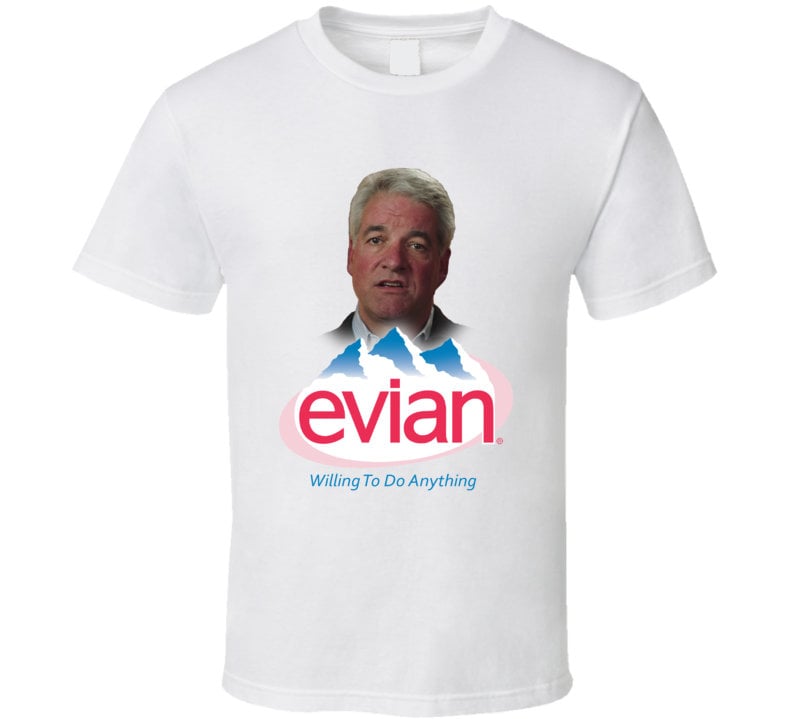 Andy King Fyre Fest "Willing To Do Anything" Evian T-Shirt