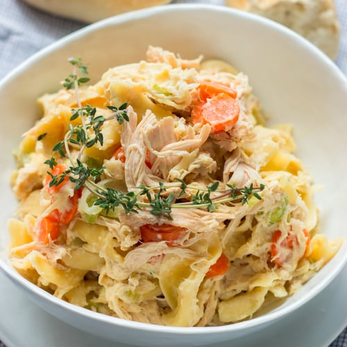 Mom's Chicken Noodle Soup Casserole Mom's Chicken Noodle Soup Casserole