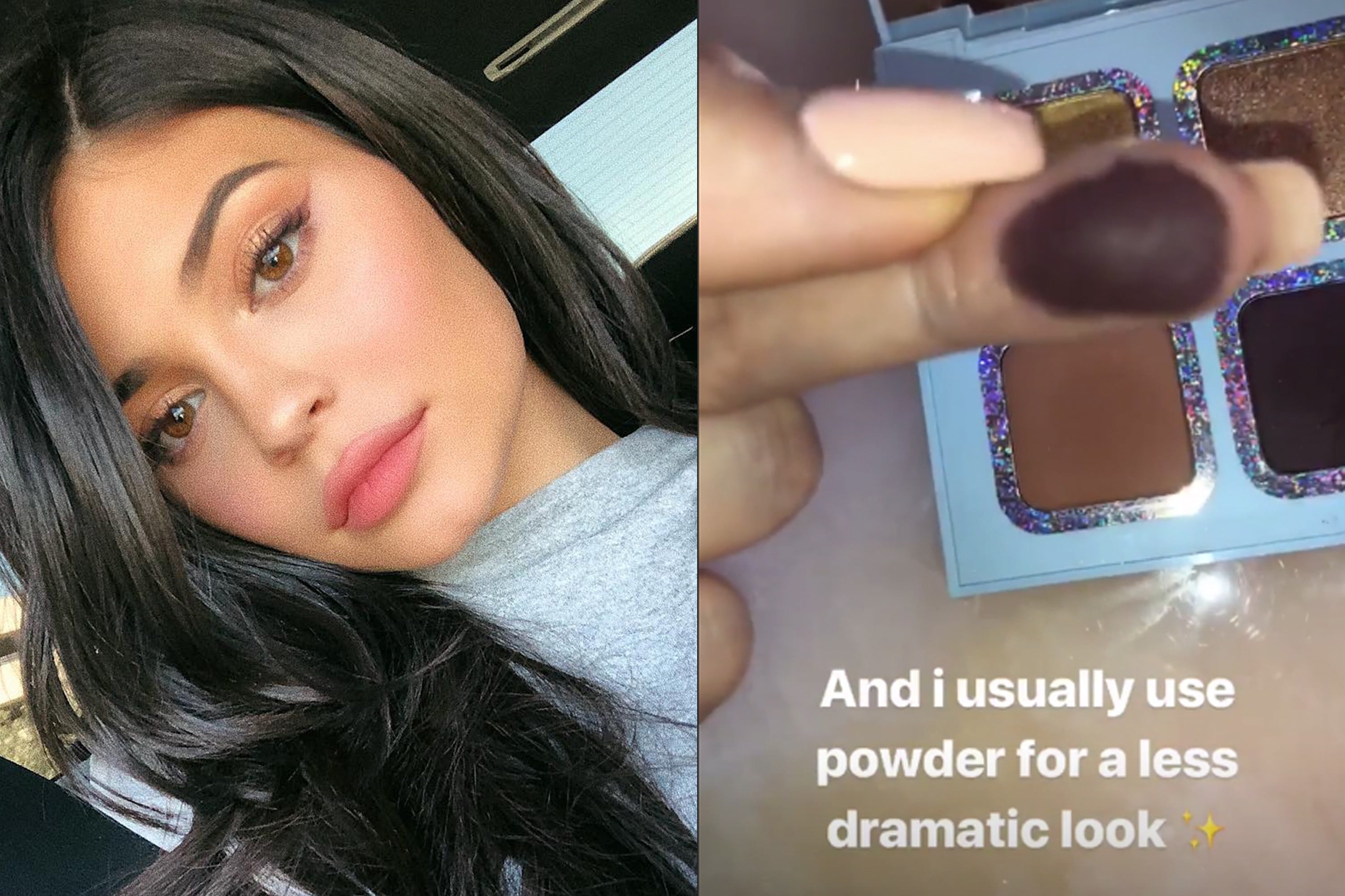 Kylie Jenner Tutorial on Instagram Stories POPSUGAR Beauty