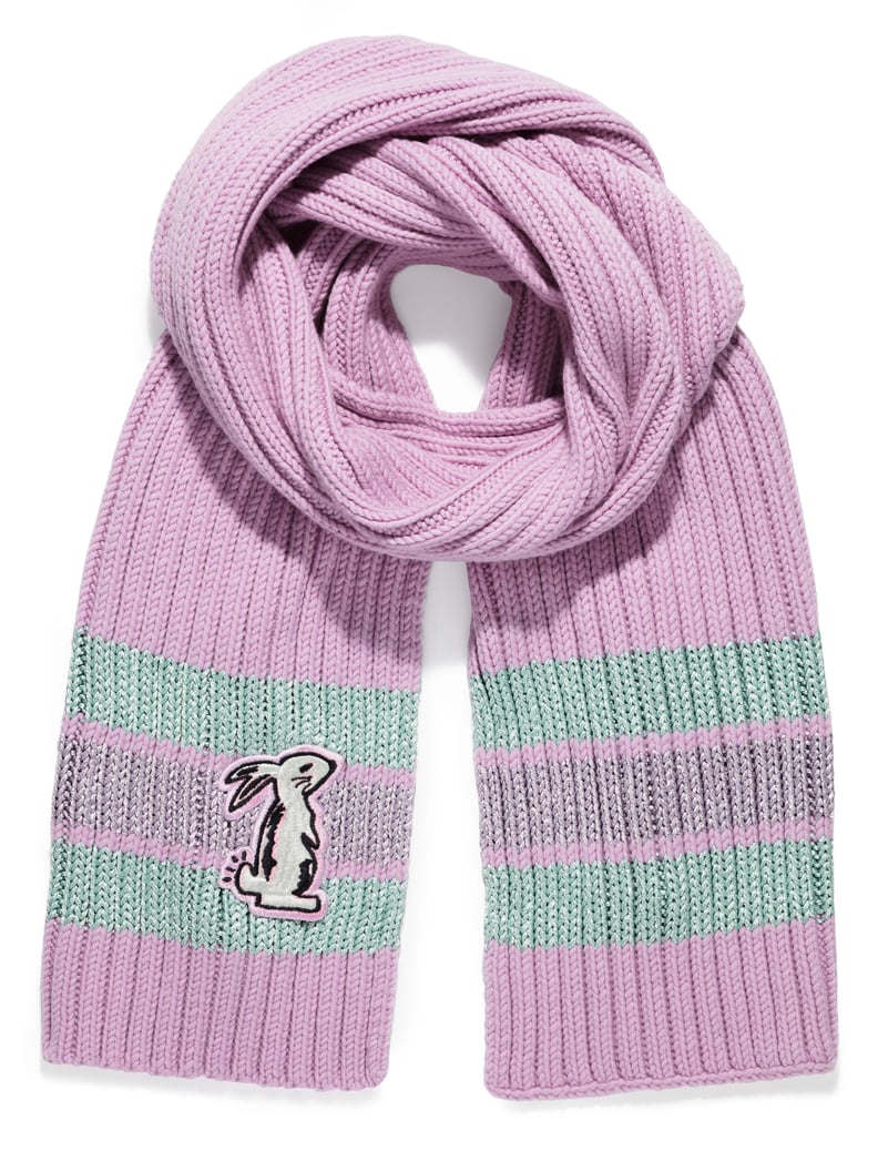 Coach x Selena Knit Scarf With Bunny