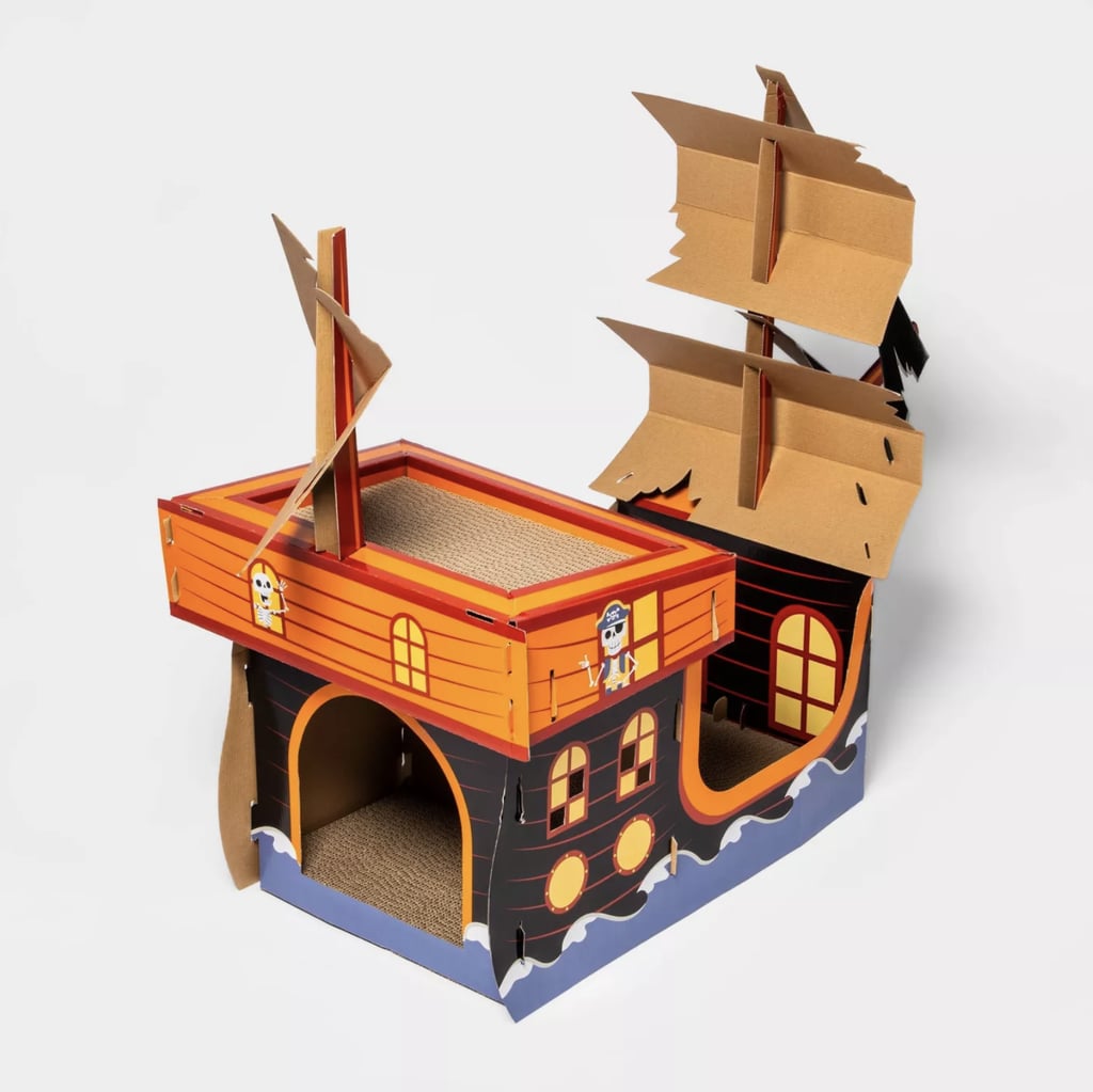 Target's Halloween Pirate Ship Cat Scratchers Are So Spooky