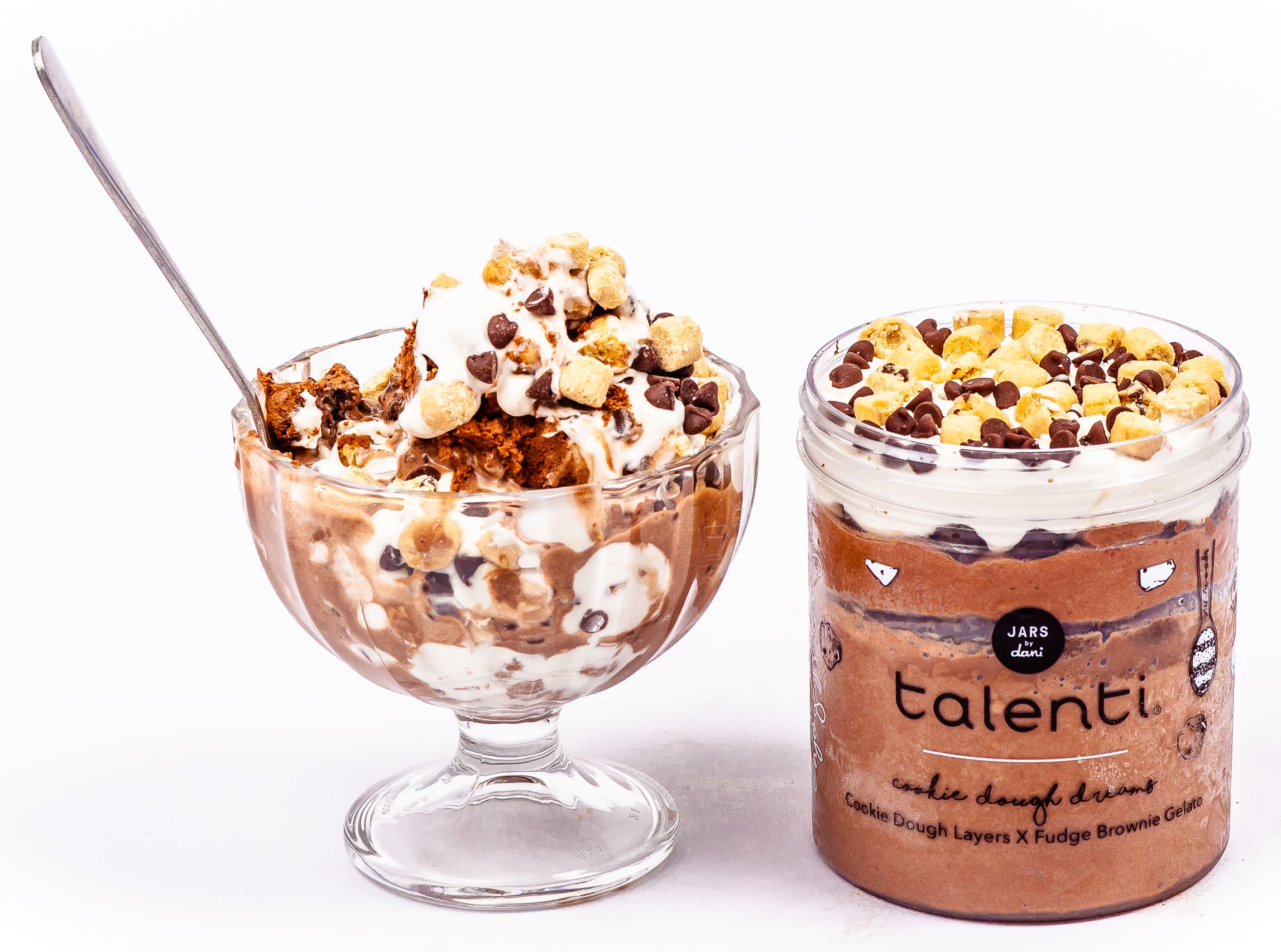 Talenti Jars by Dani Layered Gelato Flavors