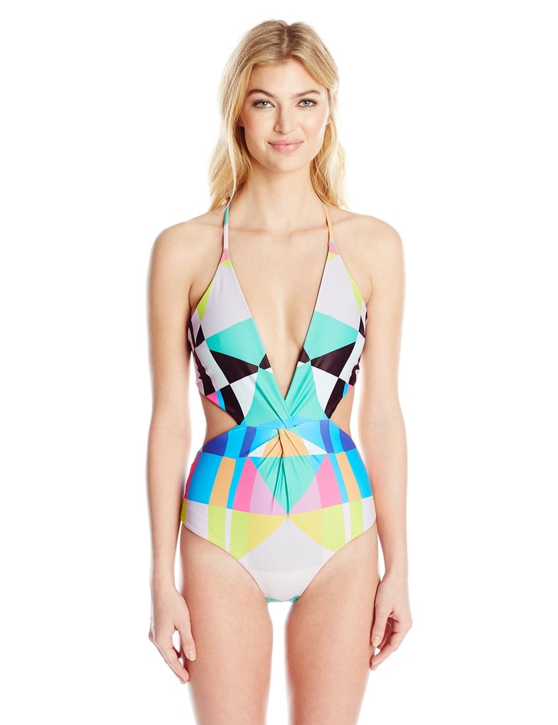 Mara Hoffman Twist Front One-Piece Swimsuit ($238)
