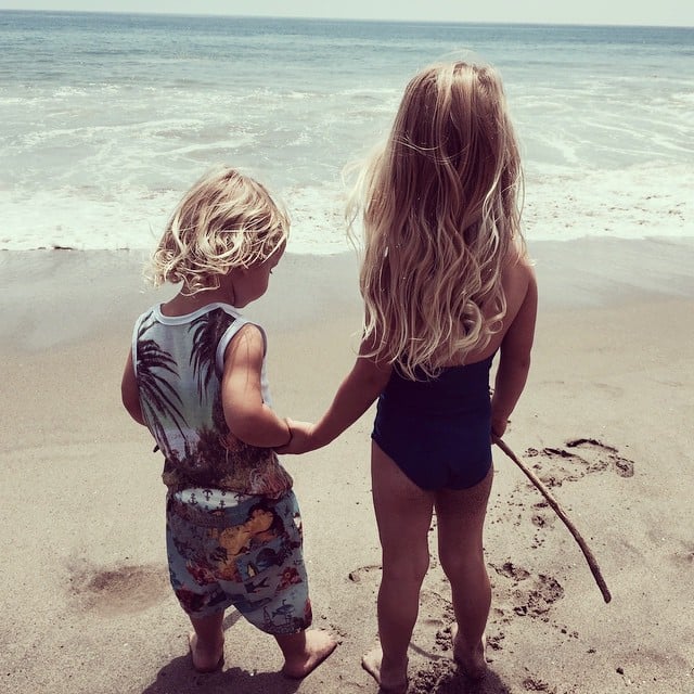 And the award for best sibling hair goes to Maxwell and Ace, no competition.