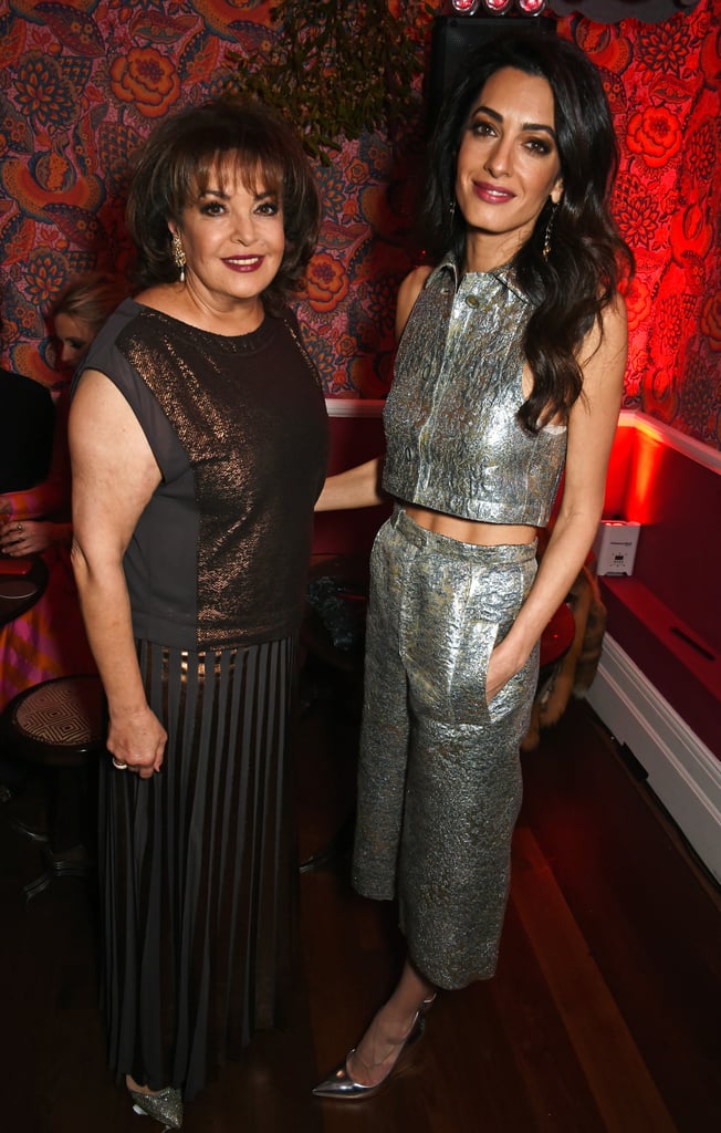 Amal Clooney at Charlotte Tilbury's Naughty Christmas Party