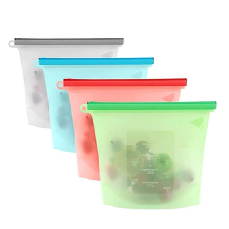 Reusable Silicone Food Storage Preservation Bags