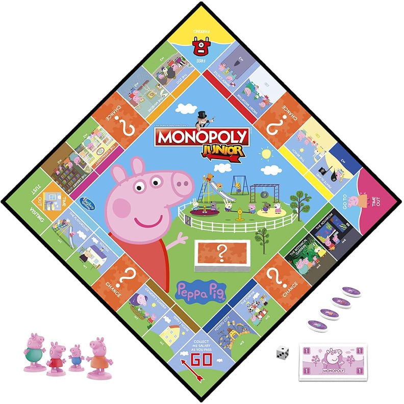 An Entrepreneurial Game: Hasbro Gaming Monopoly Junior: Peppa Pig Edition Board Game