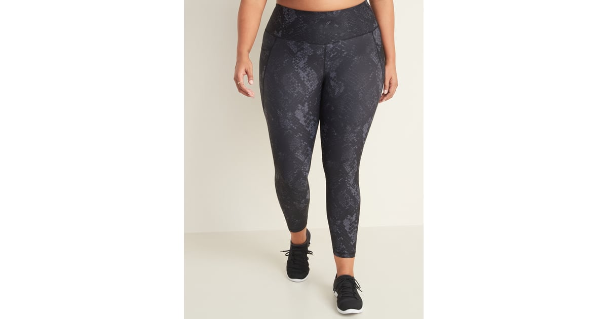 Old Navy HighWaisted Elevate Powersoft PlusSize SidePocket 7/8Length Compression Leggings