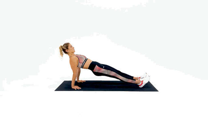 Inverted plank outlet