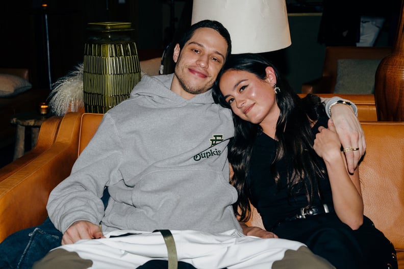 Pete Davidson and Chase Sui Wonders at the Bupkis premiere afterparty.