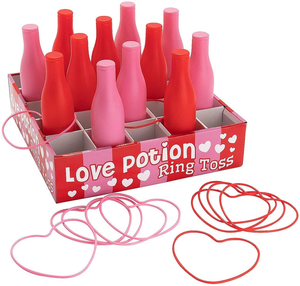 Valentine Bottle Toss Game