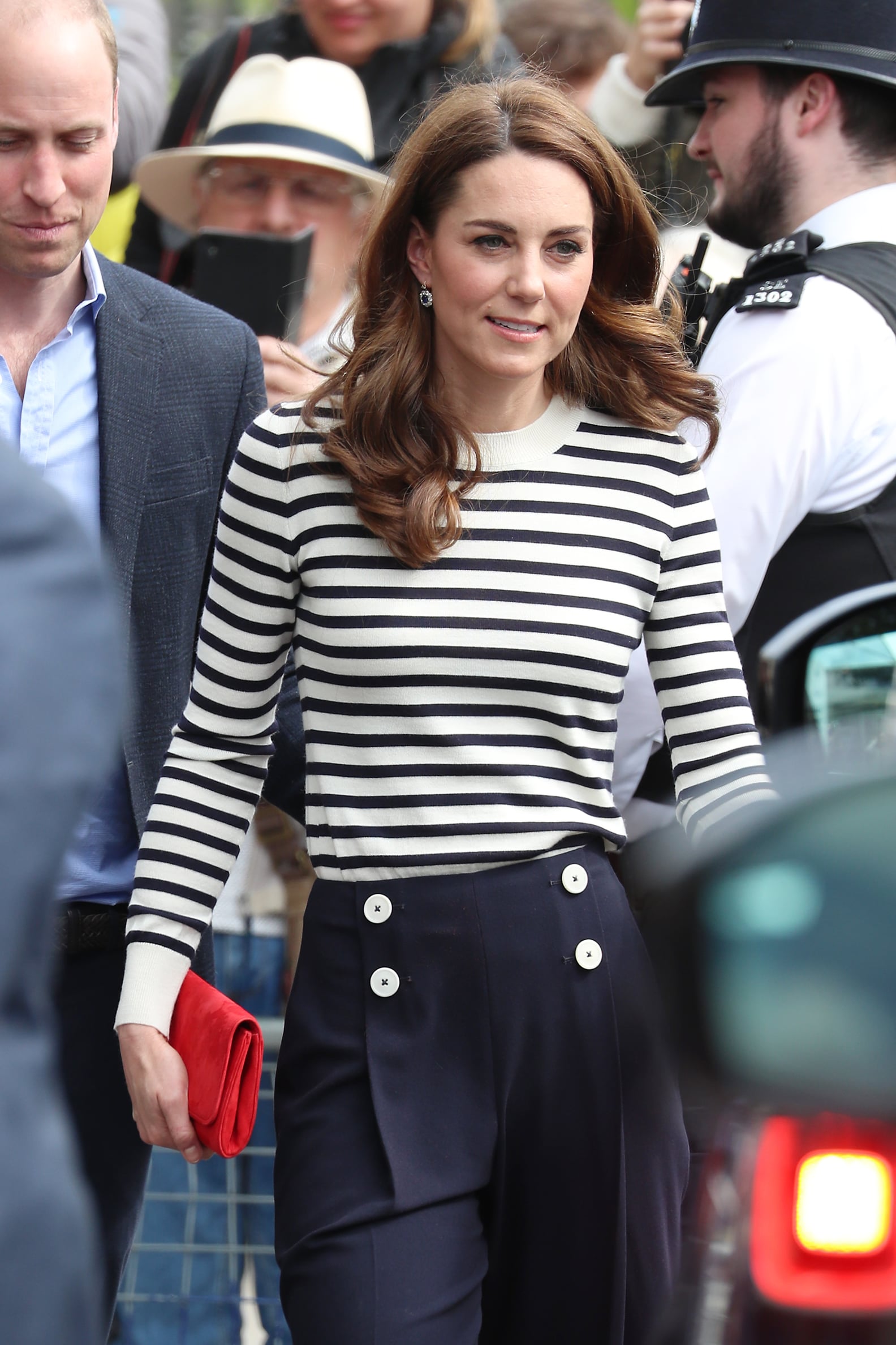 Kate Middleton Striped Shirt May 2019 | POPSUGAR Fashion