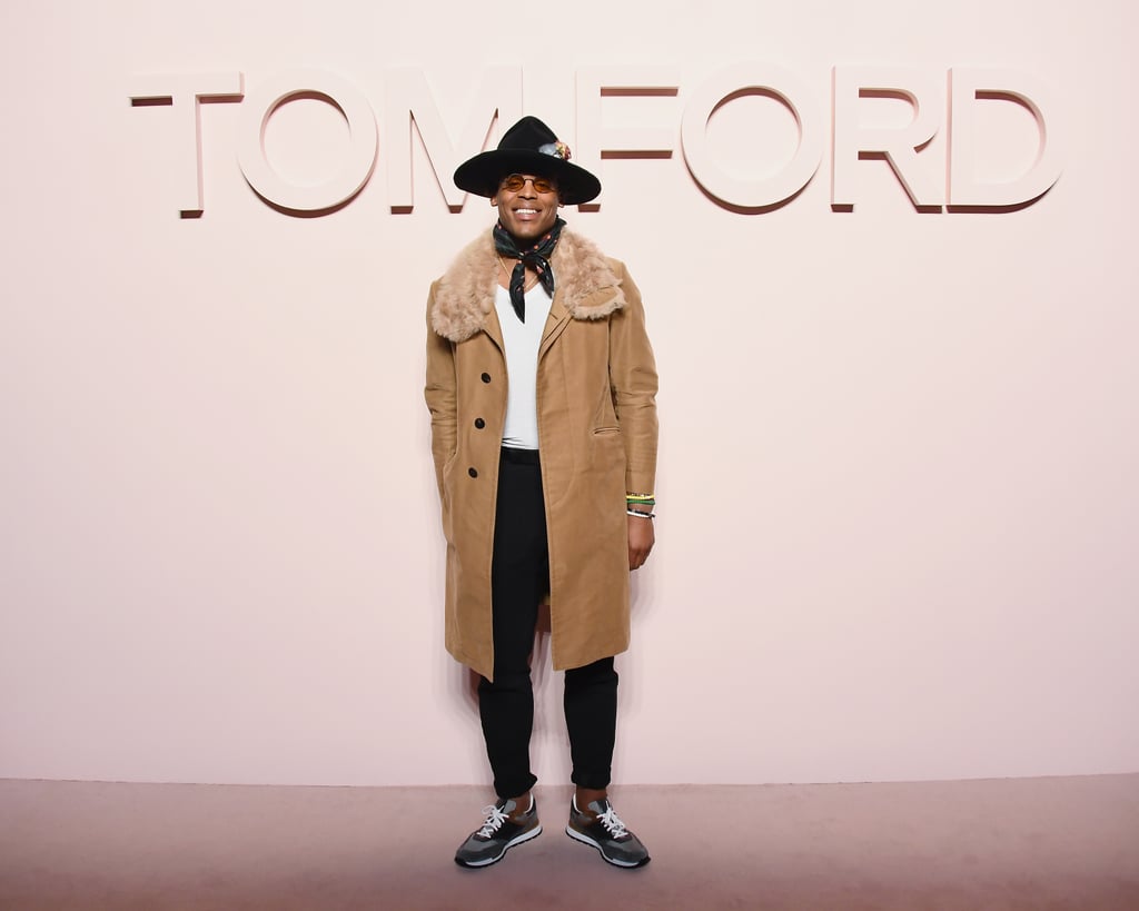 Cam Newton at Tom Ford Fall 2019