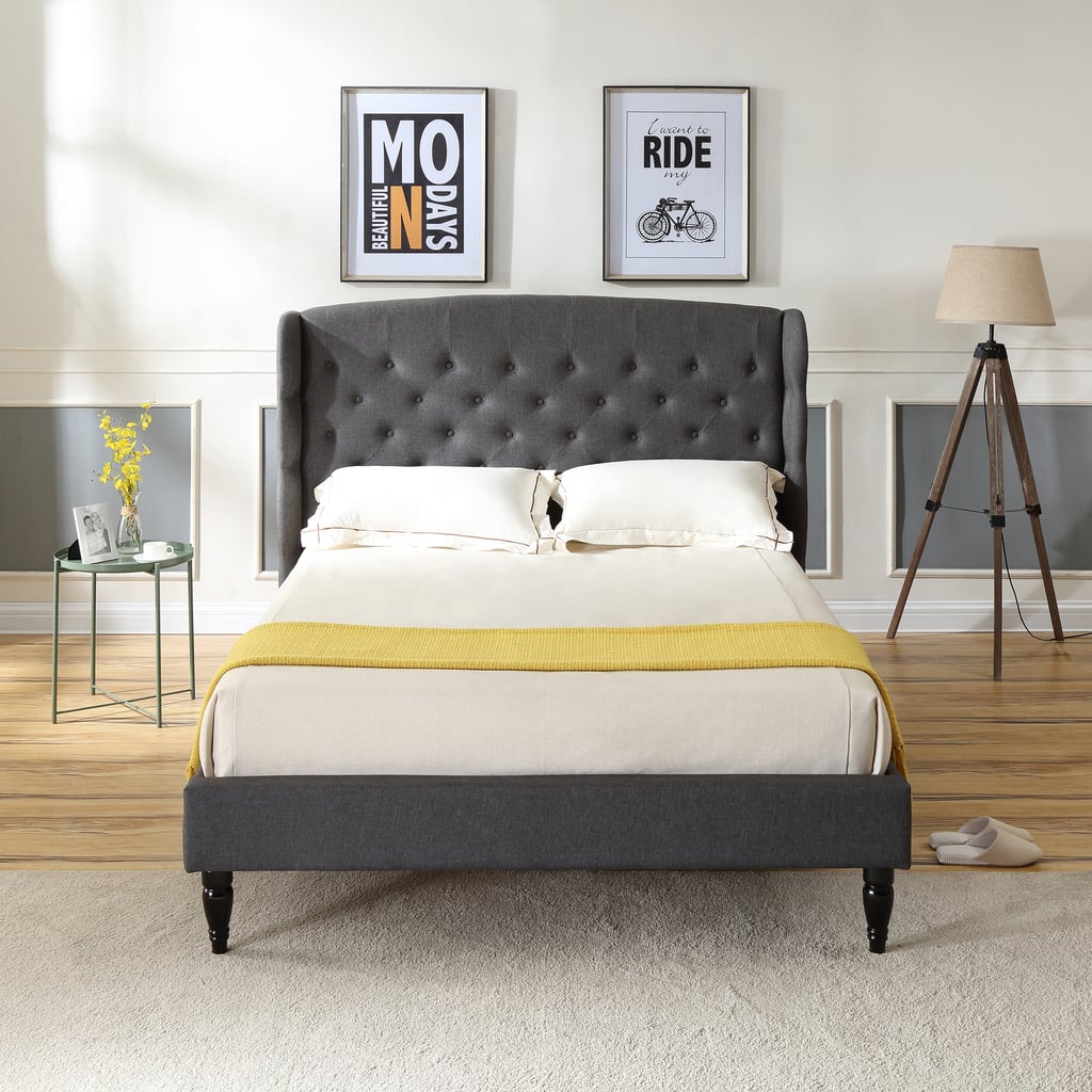 Modern Sleep Brighton Upholstered Platform Bed